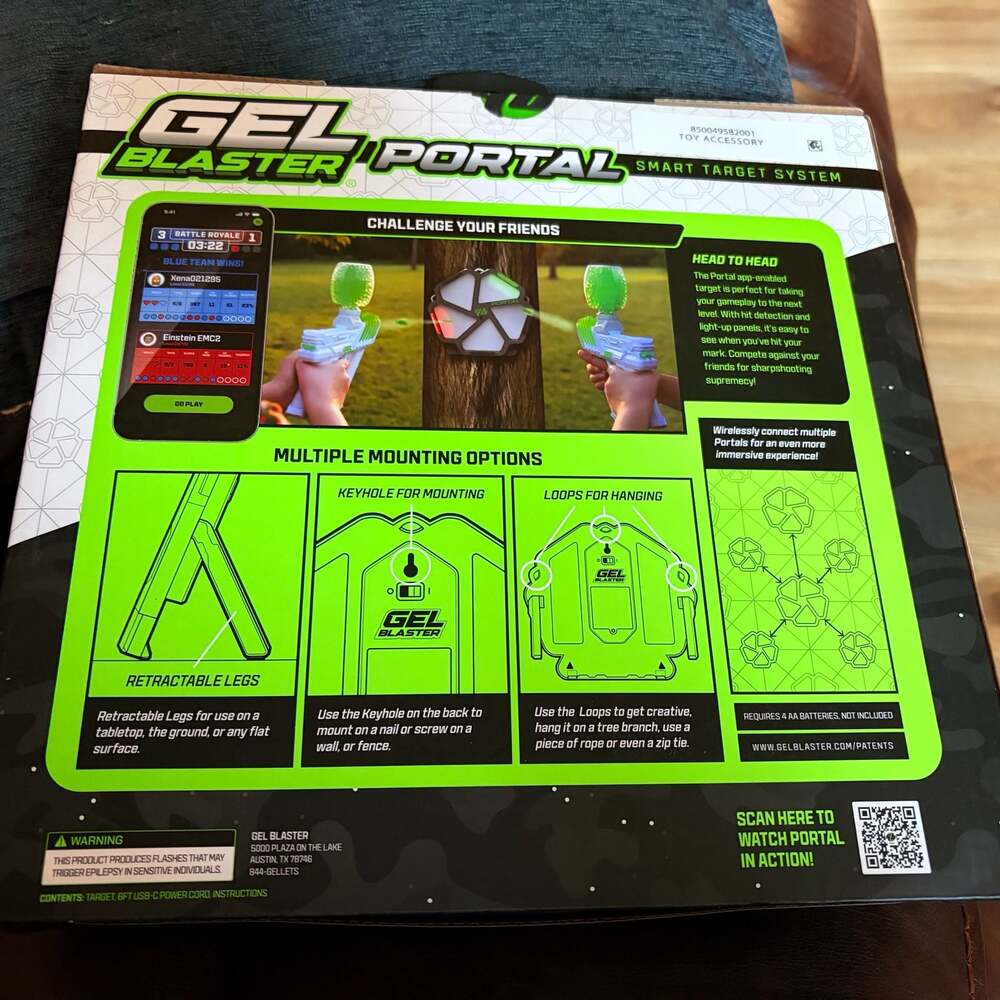 Gel Blaster Portal Smart Target System with App-Enabled Scoring